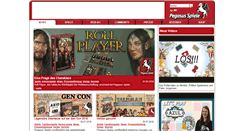 Desktop Screenshot of portal.pegasus.de